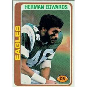  1978 Topps #404 Herman Edwards RC   Philadelphia Eagles 