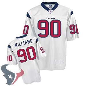  Houston Texans Mario Williams #90 White Jersey Authentic 