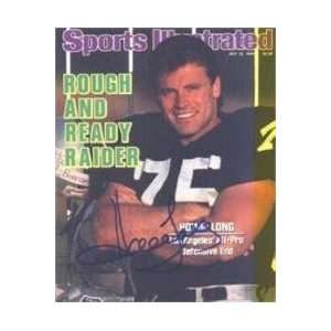 Howie Long Autographed/Hand Signed Sports Illustrated Magazine 