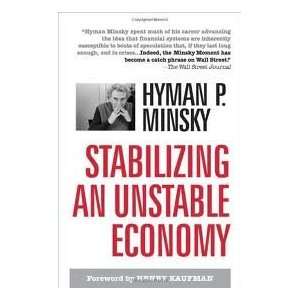   Economy 1st (first) edition (8580400000760) Hyman Minsky Books