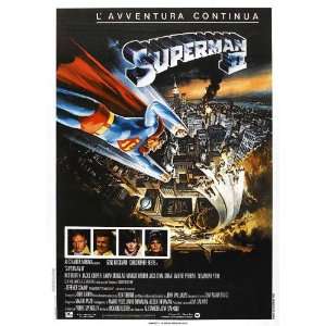  Superman 2 (1981) 27 x 40 Movie Poster Italian Style A 