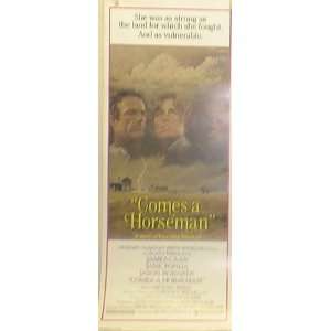  COMES A HORSEMAN JAMES CAAN ORIGINAL MOVIE POSTER INSERT 