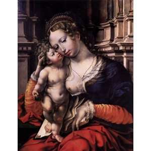  Hand Made Oil Reproduction   Jan Gossaert (Mabuse)   32 x 