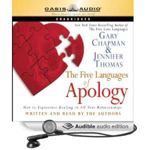   Apology (Audible Audio Edition) Gary Chapman, Jennifer Thomas Books
