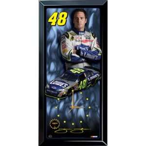 Jimmie Johnson Dominating Collectible Clock