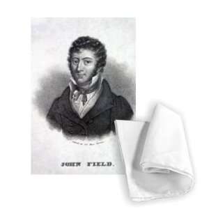  John Field (engraving) by Carl Mayer   Tea Towel 100% 