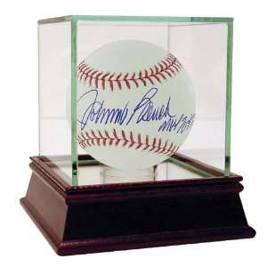  Signed Johnny Bench Ball   with MVP Inscription Sports 