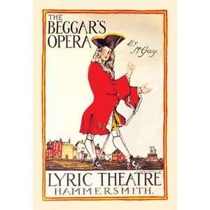  Beggars Opera at the Lyric Theatre   20x30 Gallery Wrapped 