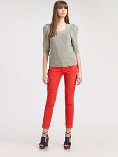 Athe Vanessa Bruno   Knit Puffed Sleeve Pullover