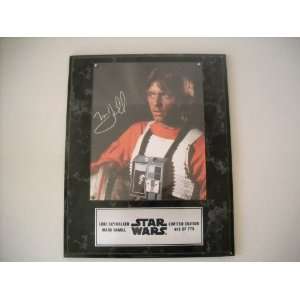 Star Wars Luke Skywalker Mark Hamill Signed Autographed 