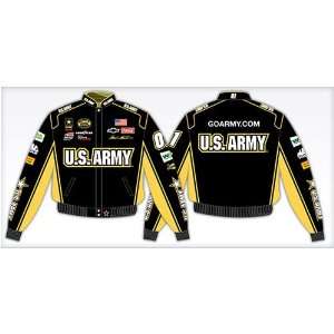Mark Martin US ARMY Twill NASCAR Uniform Jacket by JH Design 