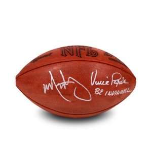 Mark Wahlberg and Vince Papale Autographed Invincible Official NFL 