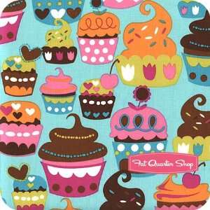  Michael Miller Brown Sweet Treats Fabric   SKU# CX4618 BROW D 