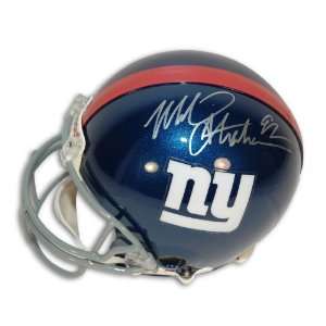 Michael Strahan Autographed Helmet   Proline