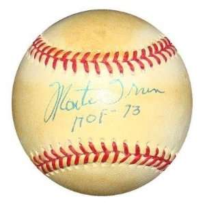 Monte Irvin Signed Baseball   HOF 73 Official NL   Autographed 