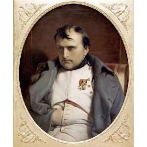  Napoleon In Fountainebleau by Paul Delaroche 8.25X10.00 