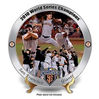   Champions San Francisco Giants Commemorative Edition Collector Plate