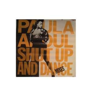 Paula Abdul Poster Shut and Dance Mixes