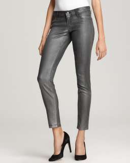 GUESS Jeans   Coated Skinny Jeans in Gunmetal   Pants   Apparel 