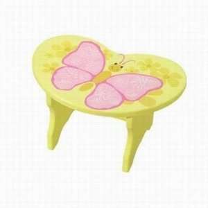  Phoebe the Butterfly Kids Wooden Stool