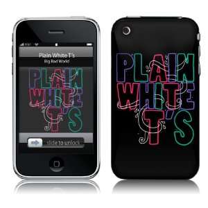   MS PWT10001 iPhone 2G 3G 3GS  Plain White T s  Candy Skin Electronics