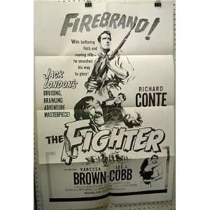    Movie Poster The Fighter Richard Conte F50 