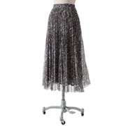 Croft and Barrow Floral Pleated Maxi Skirt   Petite