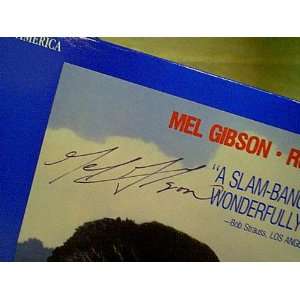 Gibson, Mel Robert Downey Jr Ld Laserdisc Signed Autograph Air America 