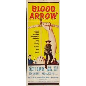  Arrow Poster Movie Insert 14 x 36 Inches   36cm x 92cm Scott Brady 