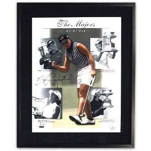  Se Ri Pak Signed Majors Collage 16x20 Framed UDA Sports 