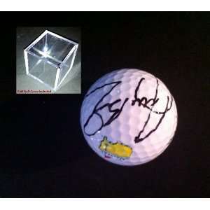 Seve Ballesteros Autographed / Signed Golf Ball w/ case