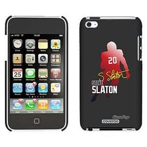  Steve Slaton Silhouette on iPod Touch 4 Gumdrop Air Shell Case 