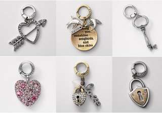 11 STYLES FOSSIL LADIES LOVE CHARMS FOR BRACELET NEW  