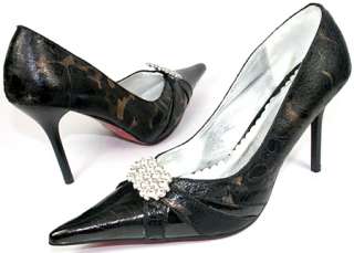 Black Pointy Toe High Heel Classic Pump Women Shoes 11 us C933  