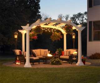 Cape Cod Arched Pergola (10 x 10)  