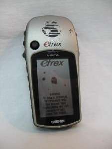 New Garmin eTrex Vista GPS Receiver FS15887 753759028329  