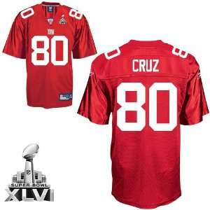 New Authentic New York Giants Victor Cruz Reebok Super Bowl Jersey 