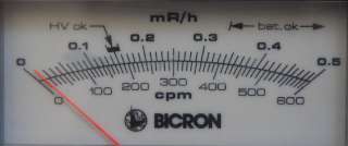 Bicron Surveyor 50 Geiger Counter Radiation Detector  