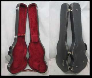 Used Gibson SG Wood Case. Handle And Latches In Good Shape. Five 