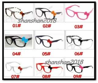 2012 Brand butterfly Bow Style Glasses Frame Lovely Fashion Brown NEW 