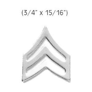 SERGEANT Police Fire EMS Army Collar Brass Pins Insignia Badge Emblem 