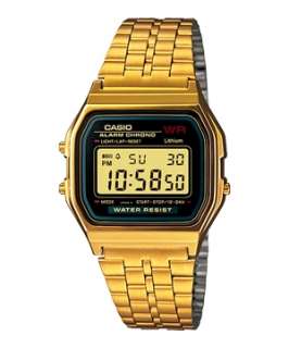 Casio Mens Gold Classic Digital Watch A159WGEA 1  