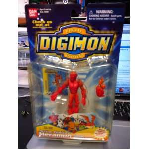    Digimon Action Feature Meramon Action Figure Season 2 Toys & Games