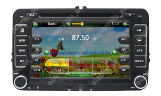   Radio Car DVD Player GPS Navigation For 2009 2011 Skoda Octavia  