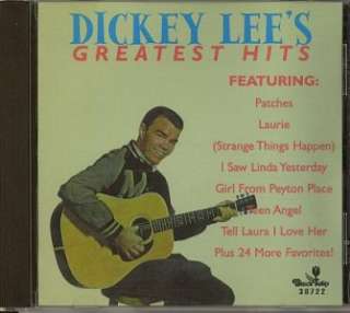 Dickey Lee CD   Greatest Hits New / Sealed 30 Tracks  
