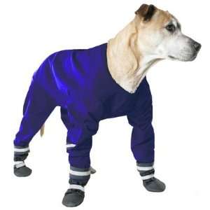  Dog Jog Rainsuit in Blue Dog Length (Collar to Base of 