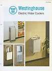 westinghou se catalog 1969 electric water coolers drinki $ 16 50 