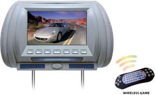 PYLE PL70HDG 7TFT VIDEO MONITOR HEADREST W/DVD PLAYER  
