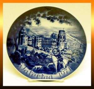 1971 Bareuther FATHERS DAY Castle Heidelberg Plate MINT  