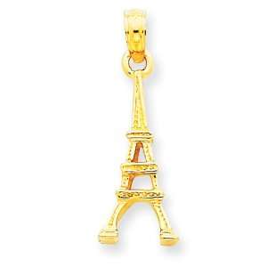  14k Eiffel Tower Pendant West Coast Jewelry Jewelry